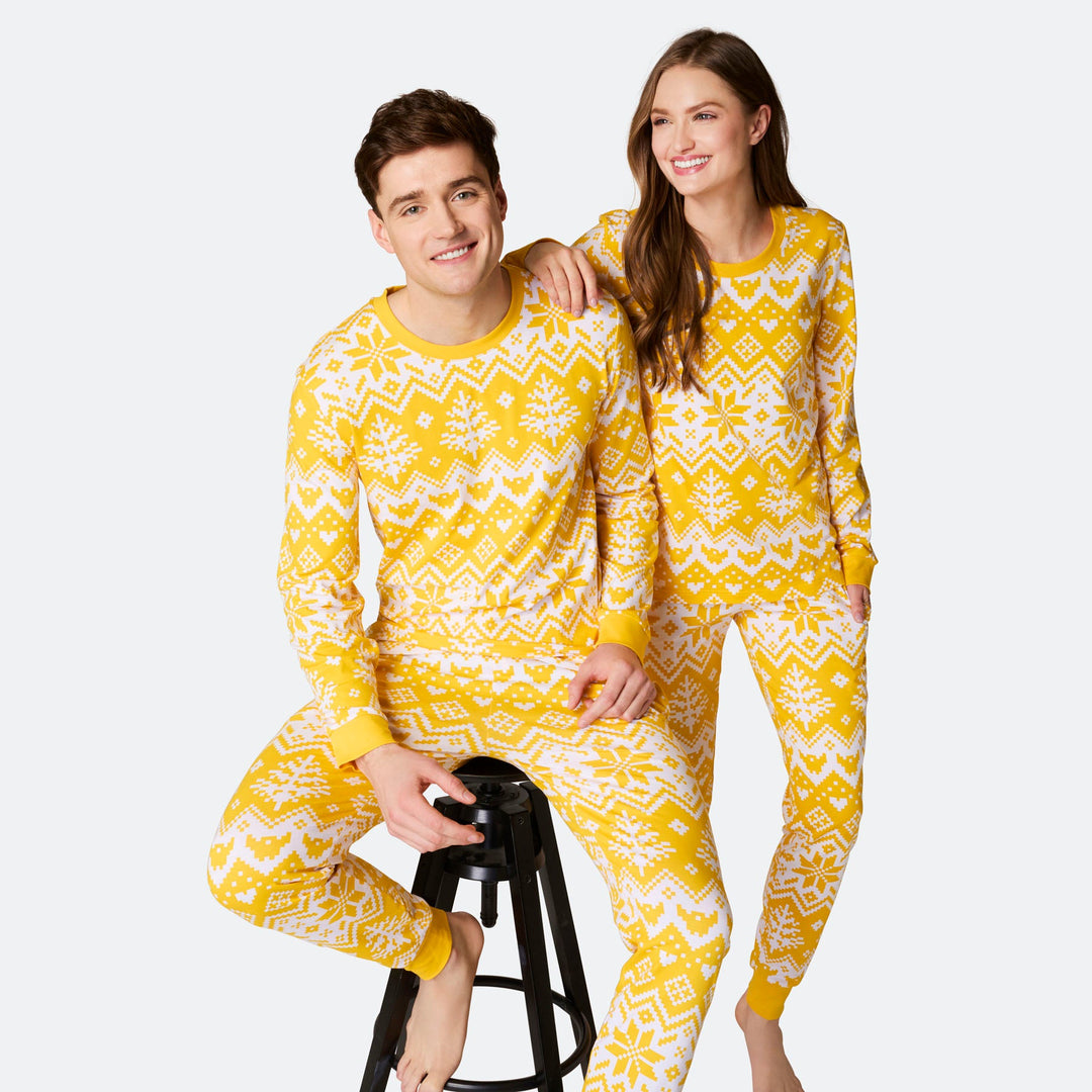 Men's Knit Print Easter Pyjamas