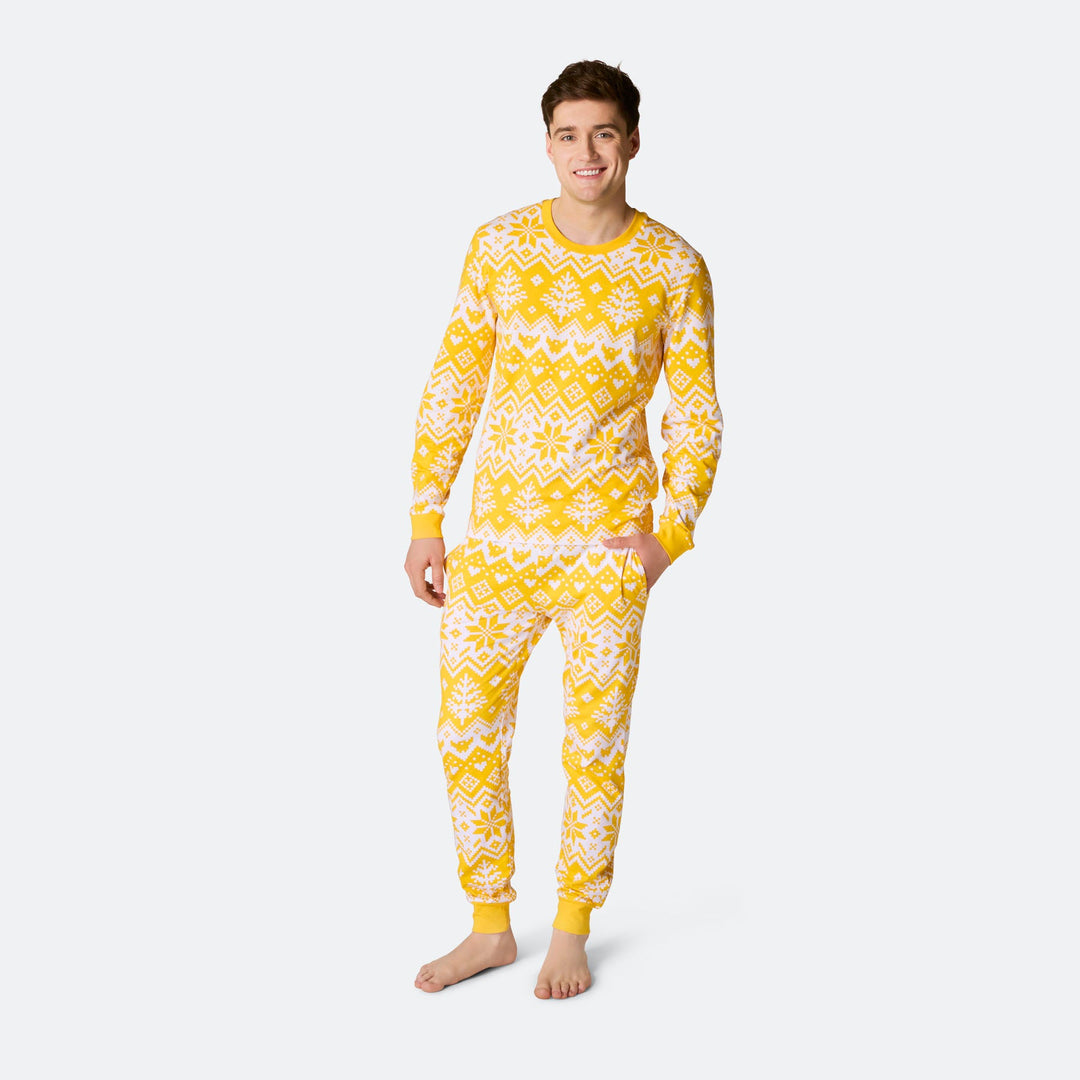 Men's Knit Print Easter Pyjamas