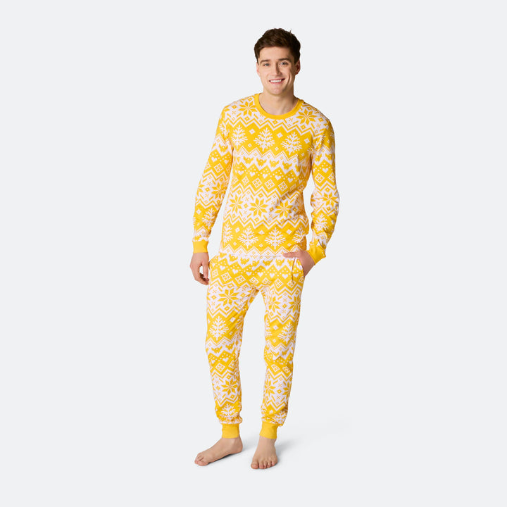 Men's Knit Print Easter Pyjamas