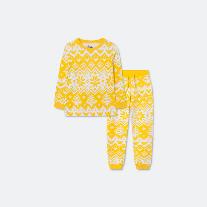 Kids' Knit Print Easter Pyjamas