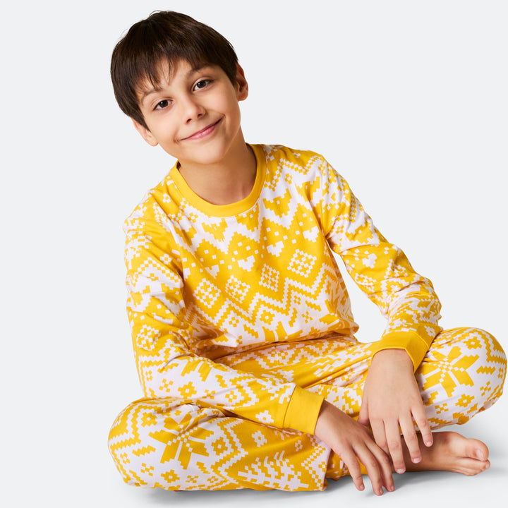 Kids' Knit Print Easter Pyjamas