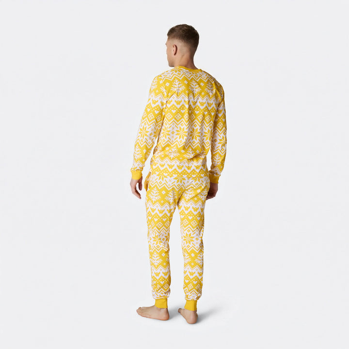 Men's Knit Print Easter Pyjamas
