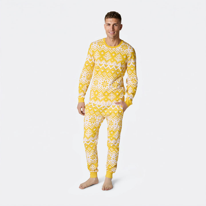 Men's Knit Print Easter Pyjamas