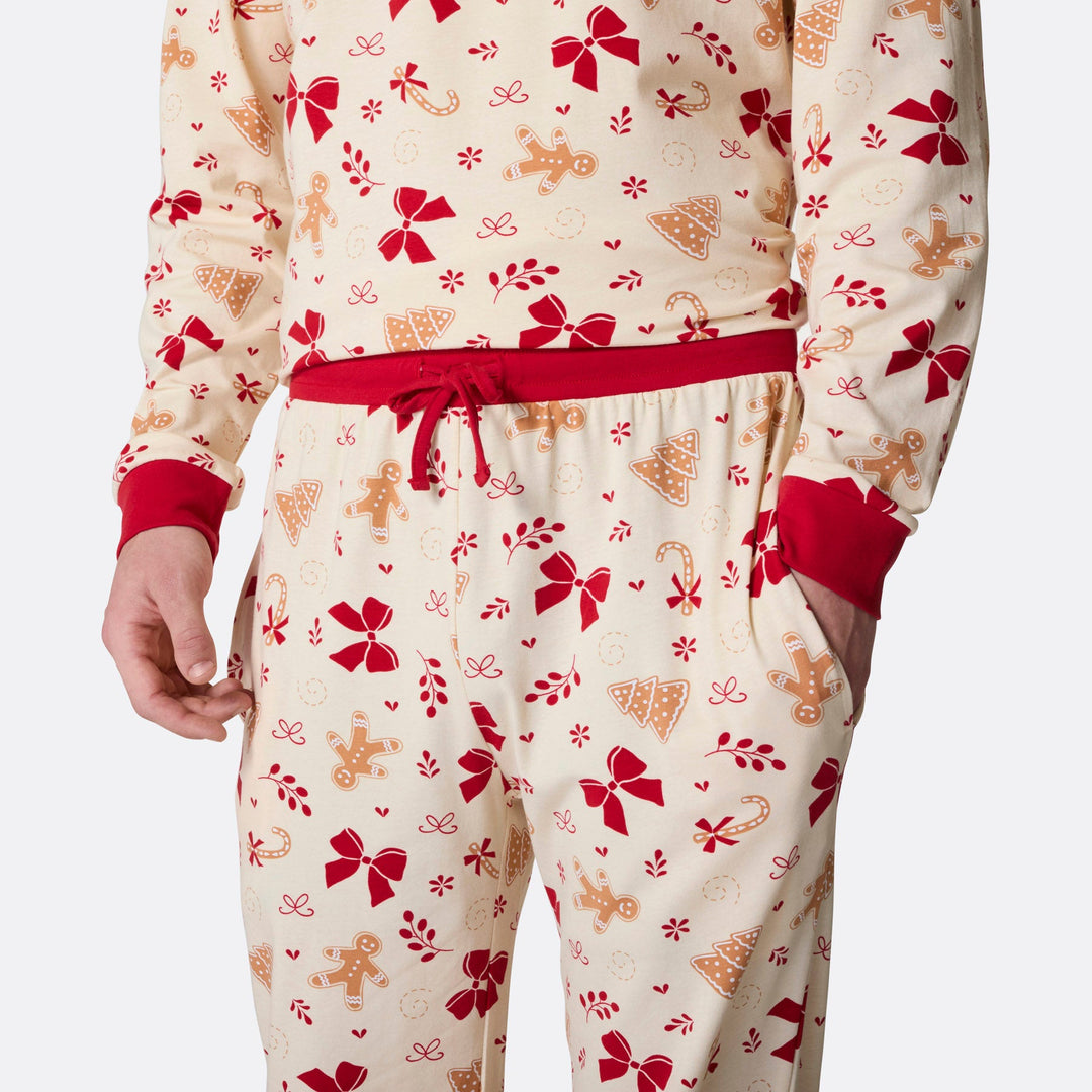 Men's Gingerbread Christmas Pyjamas