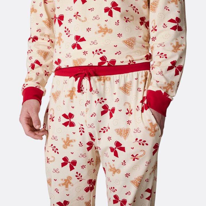 Men's Gingerbread Christmas Pyjamas