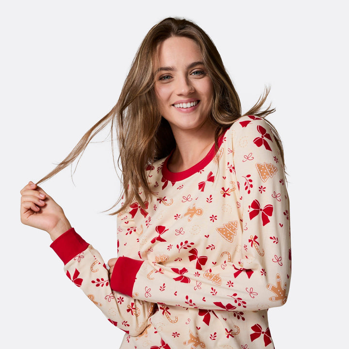 Gingerbread Christmas Pyjamas Family