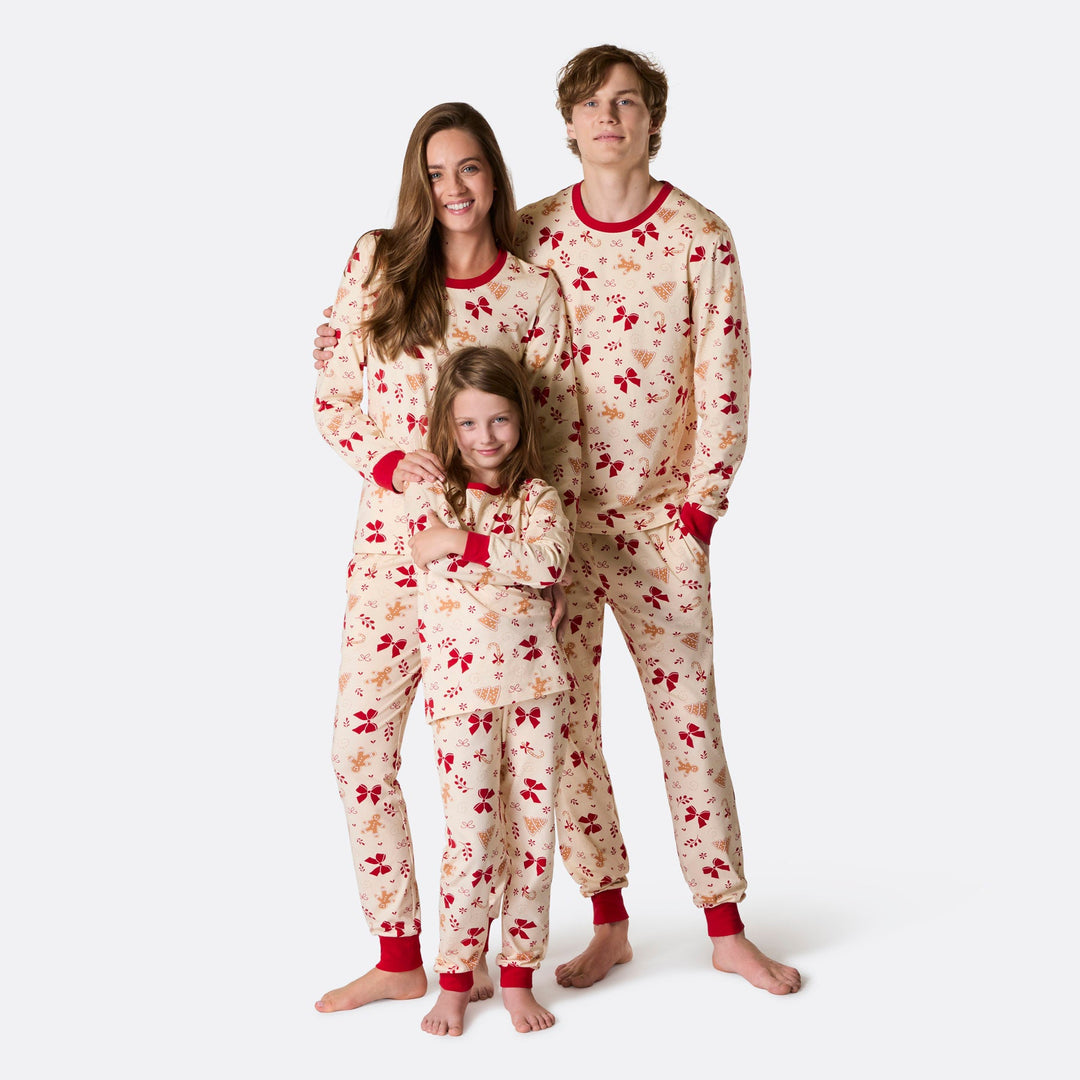 Gingerbread Christmas Pyjamas Family