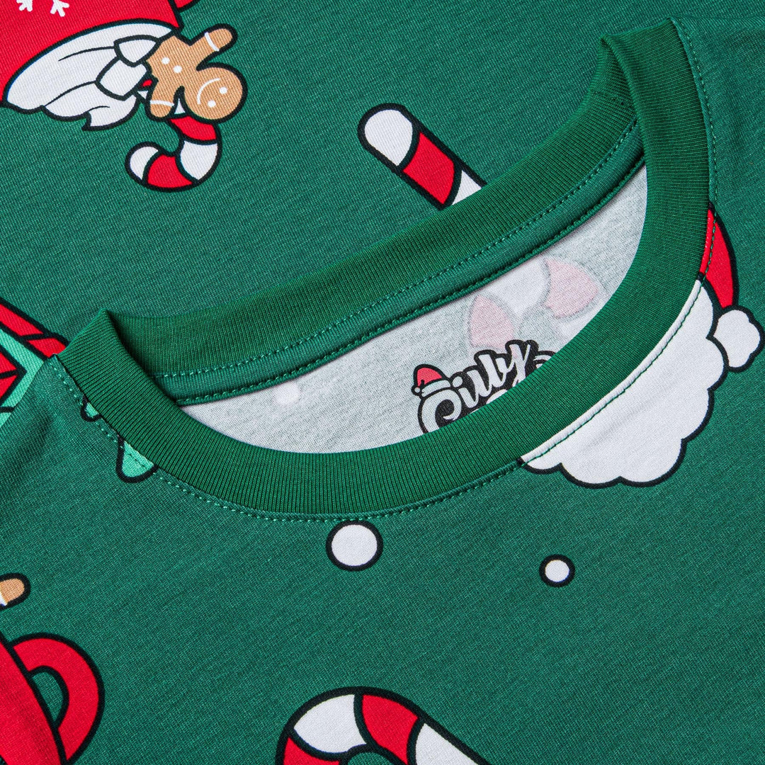 Kids' Green Xmas Christmas Pyjamas