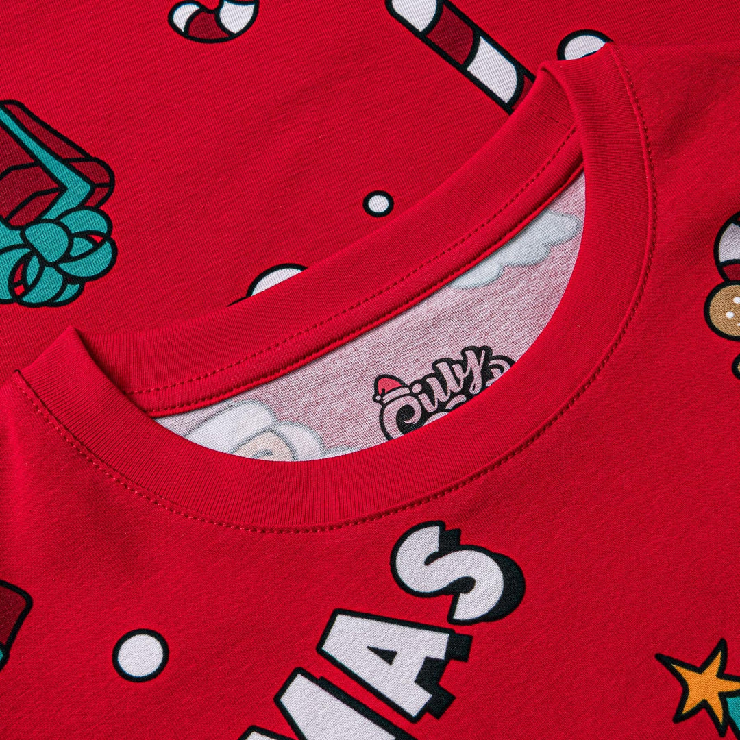 Kids' Red Xmas Christmas Pyjamas