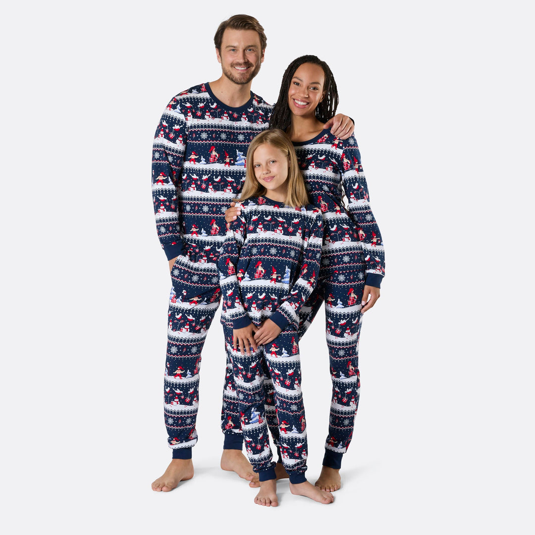 Christmas Scenery Christmas Pyjamas Family