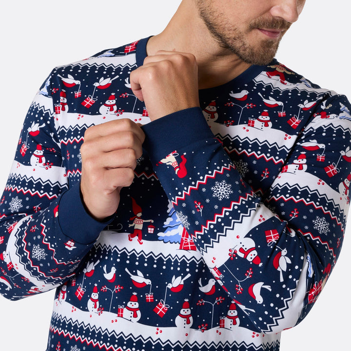 Christmas Scenery Christmas Pyjamas Family