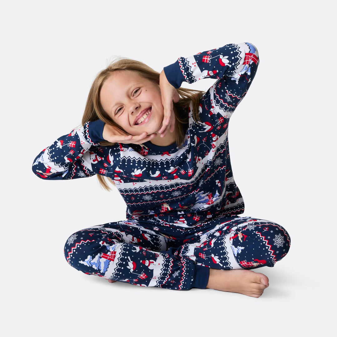 Christmas Scenery Christmas Pyjamas Family