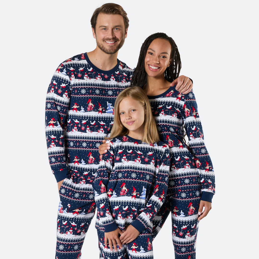Christmas Scenery Christmas Pyjamas Family