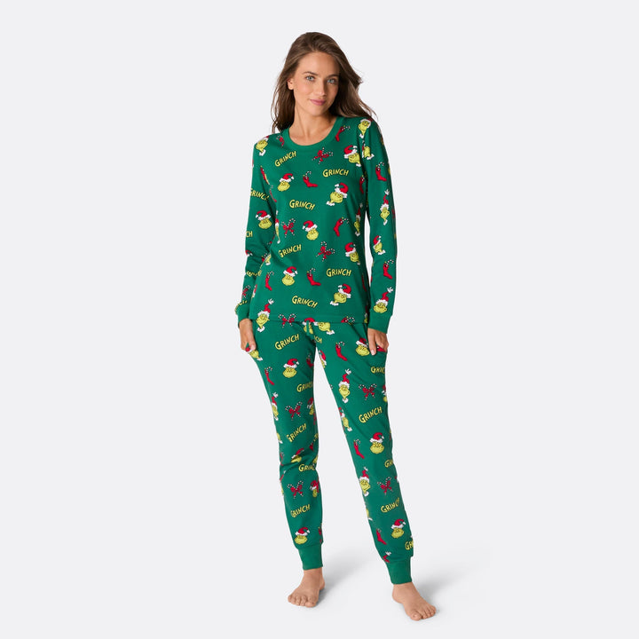 The Grinch Christmas Pyjamas Family
