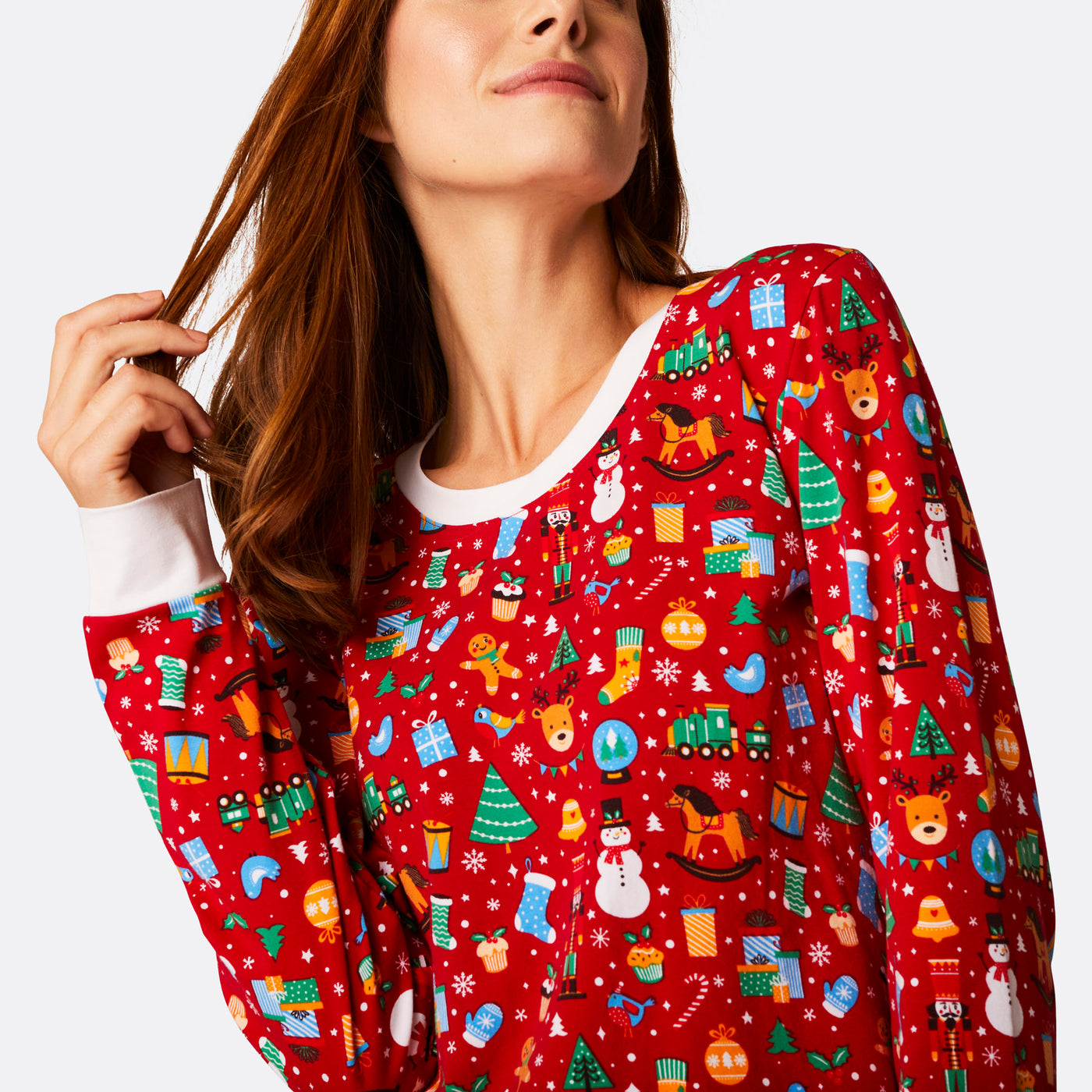 Women's Red Christmas Dream Christmas Pyjamas