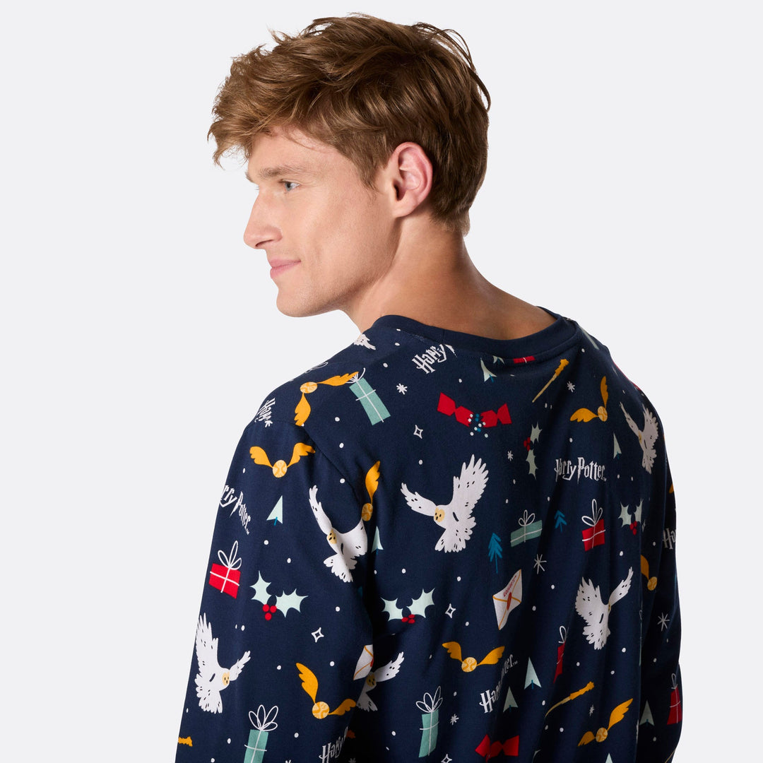 Men's Blue Harry Potter Pyjamas