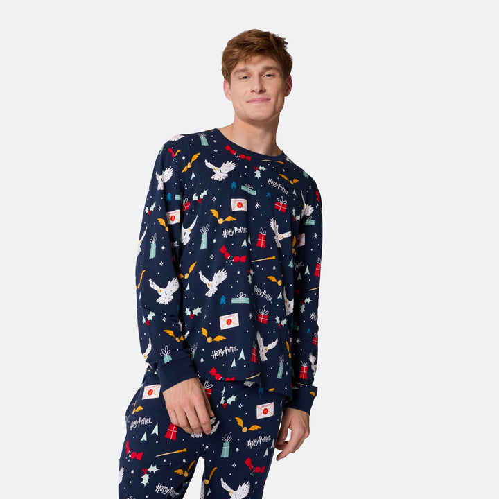 Men's Blue Harry Potter Pyjamas