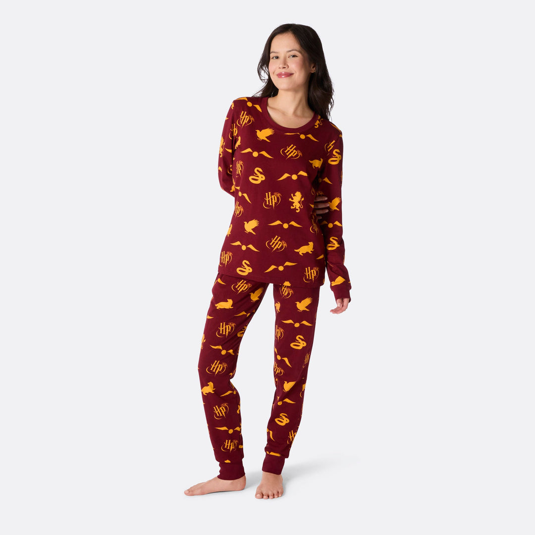 Women's Red Harry Potter Pyjamas