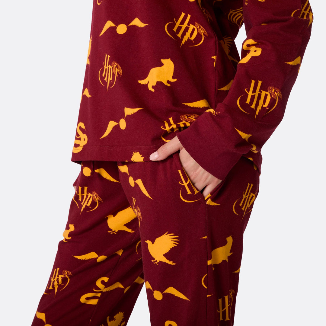 Women's Red Harry Potter Pyjamas