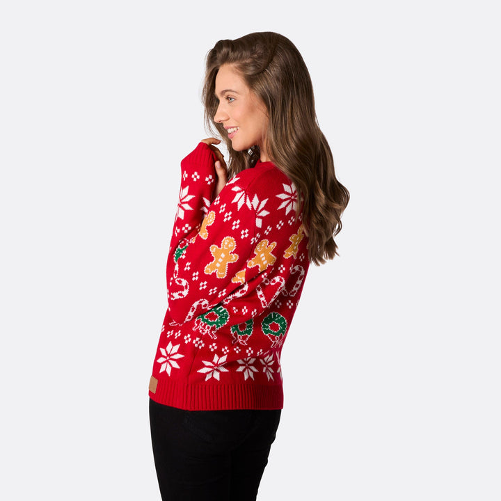 Women's Family Red Christmas Sweater