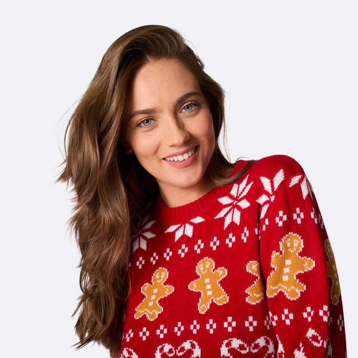 Women's Family Red Christmas Sweater