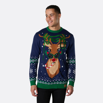 Men's Rudolph Christmas Sweater