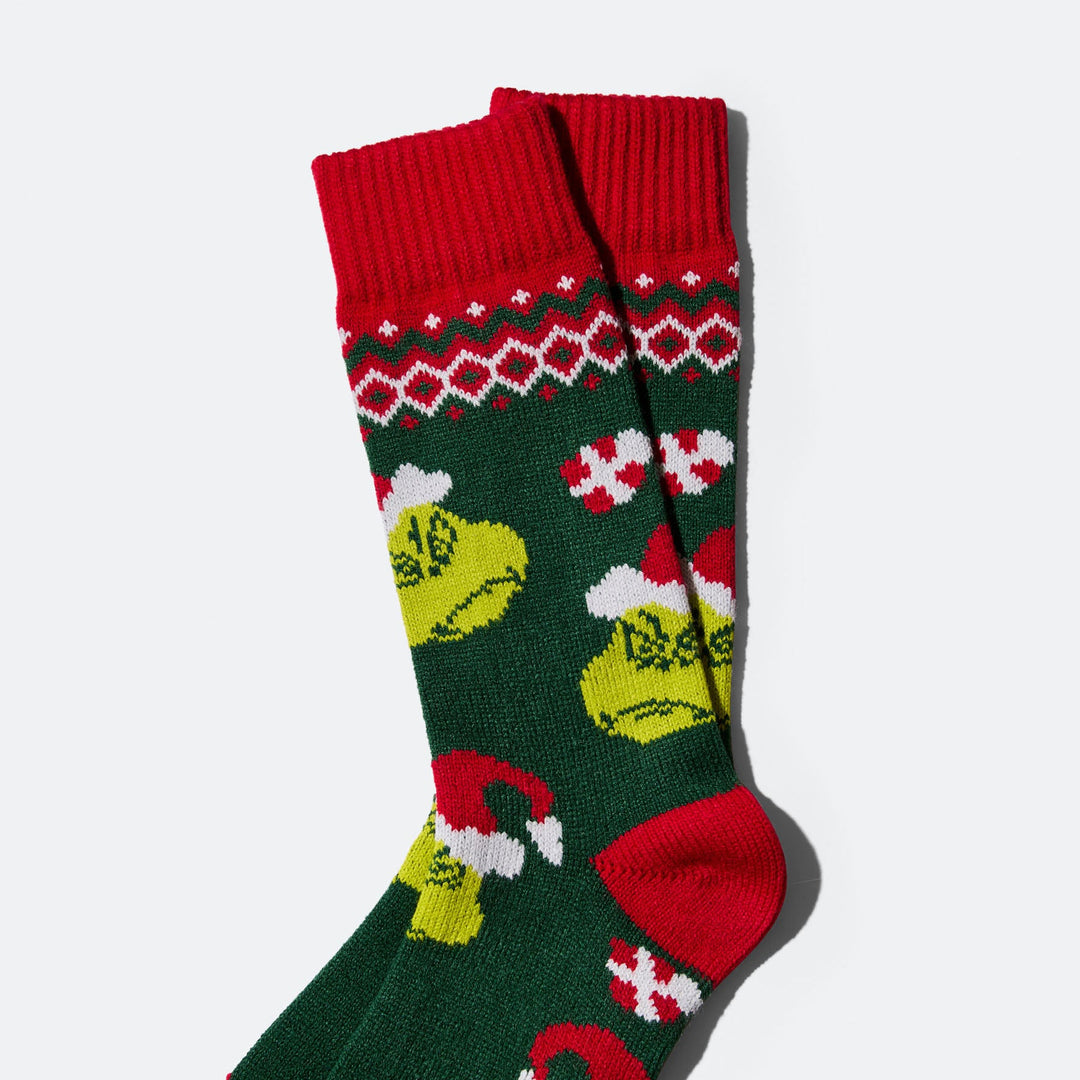 The Grinch Christmas Socks
