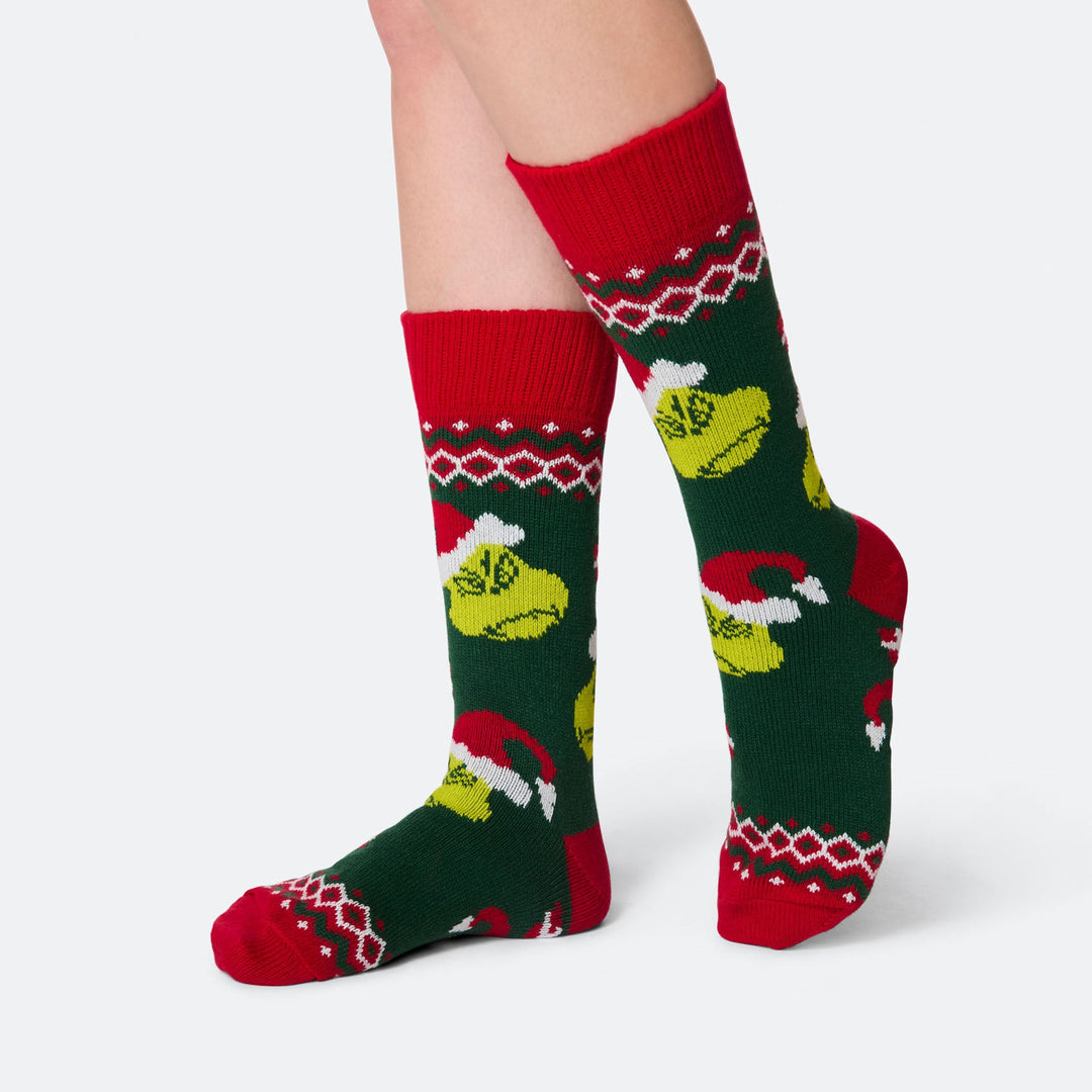 The Grinch Christmas Socks