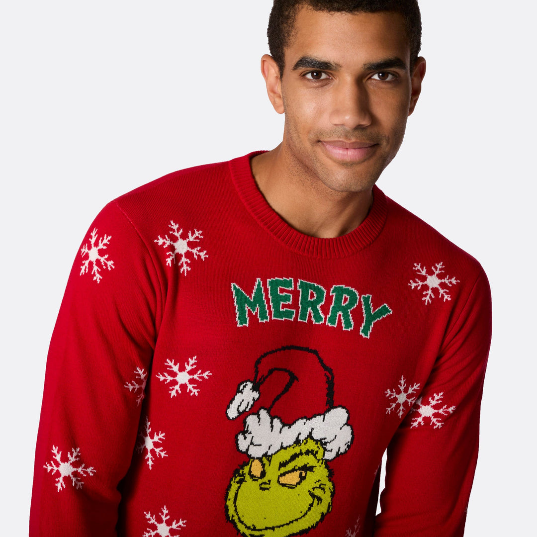 Sweatshirt Mens Grinch Christmas Jumper Grinch Sweater Mens