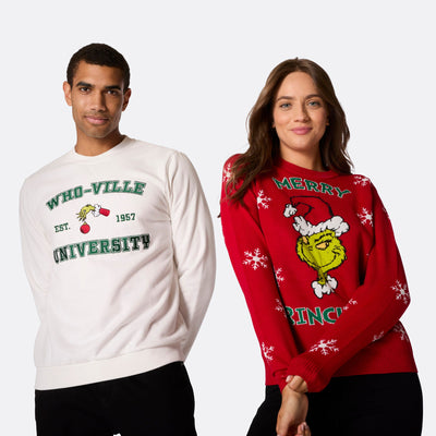 Men's Who-Ville University Christmas Sweatshirt