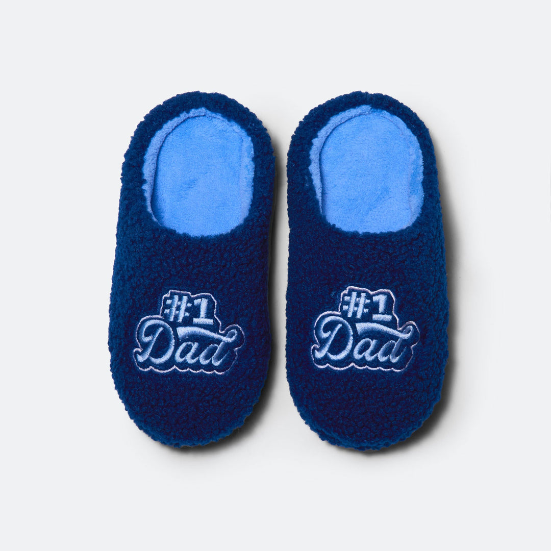 #1 Dad Slippers