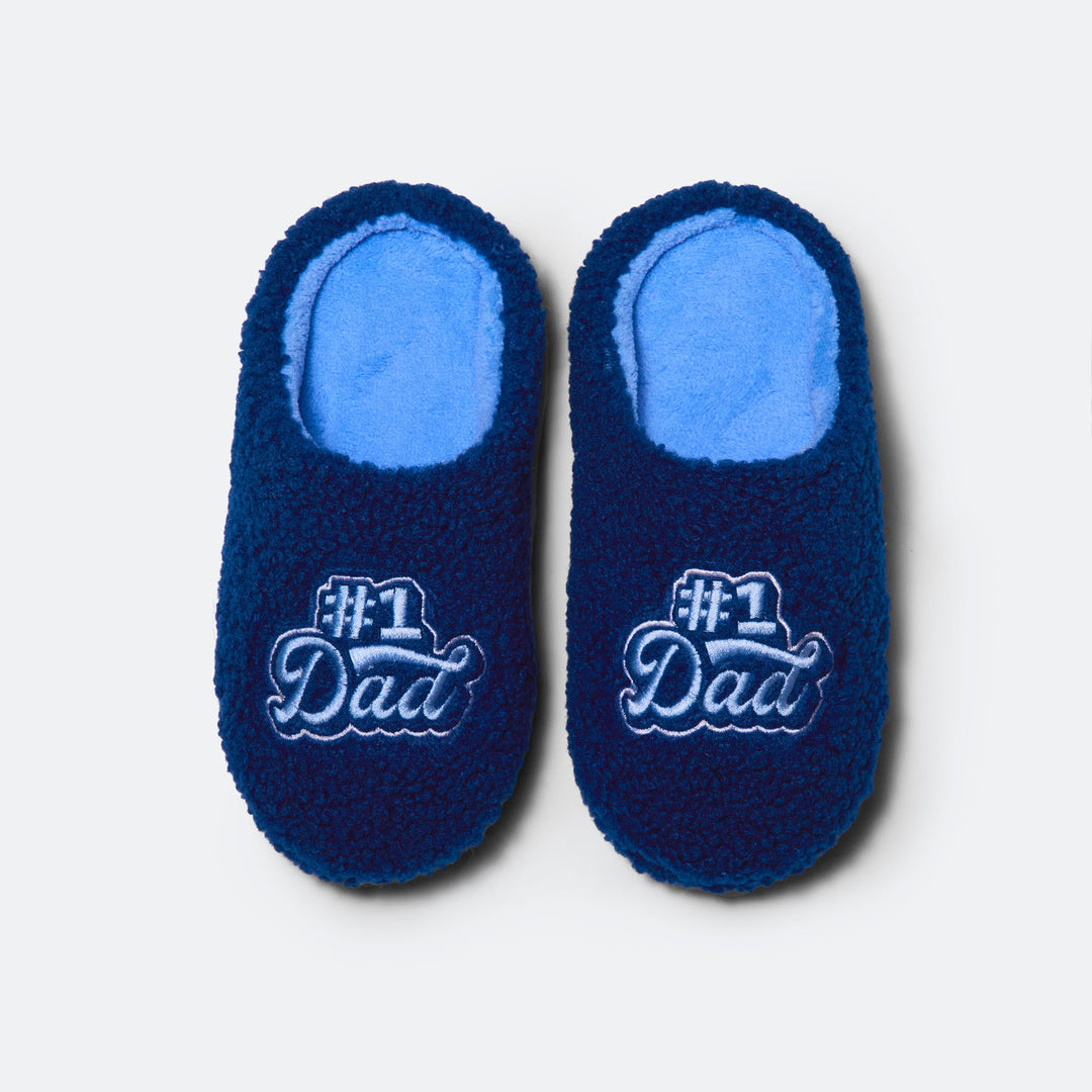 #1 Dad Slippers