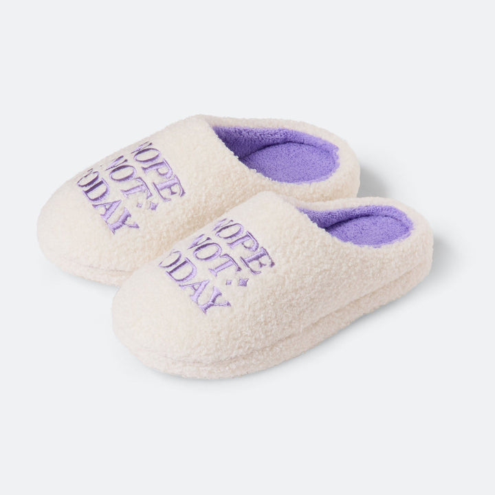 Nope Not Today Slippers