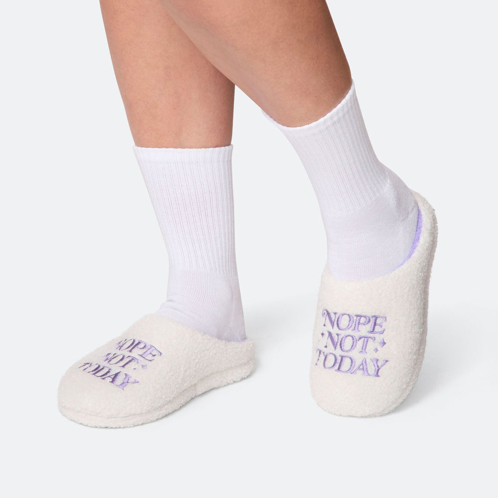 Nope Not Today Slippers