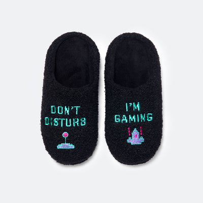 Don't Disturb, I'm Gaming Slippers