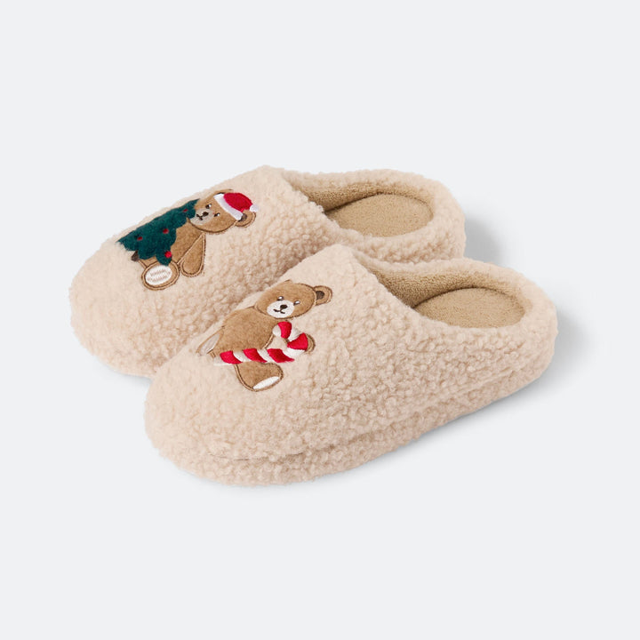 Teddy Bear Slippers