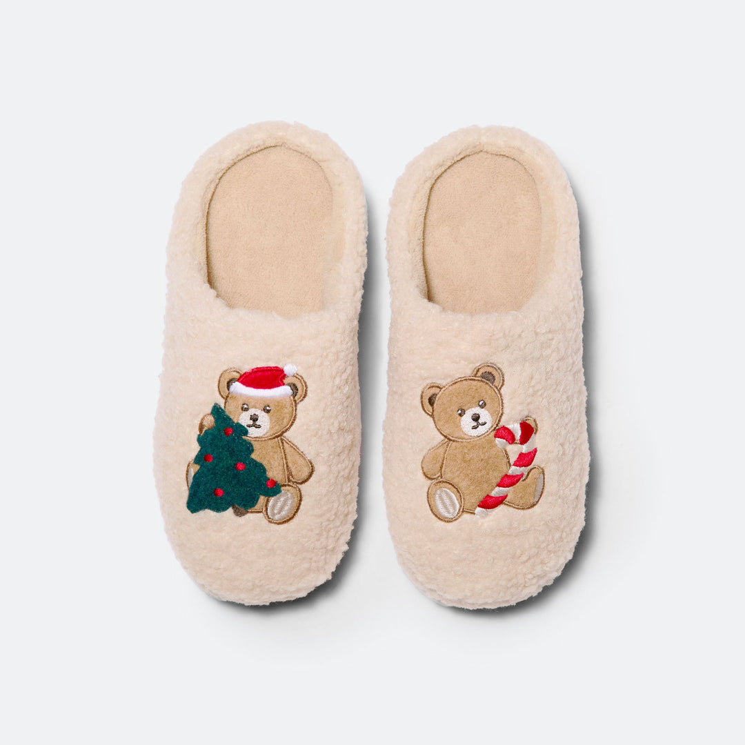 Teddy Bear Slippers