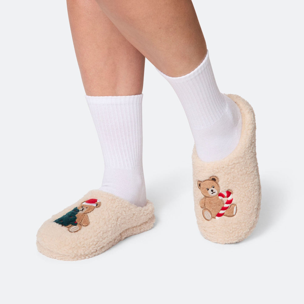 Teddy Bear Slippers