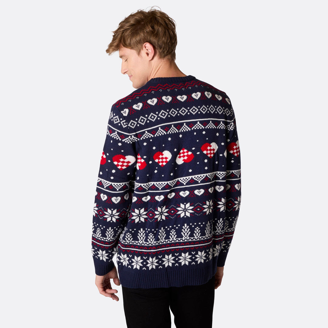 Men's Snowman Christmas Sweater