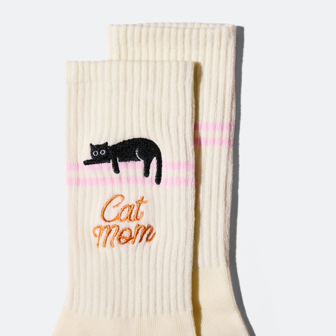 Cat Mom Tennis Socks