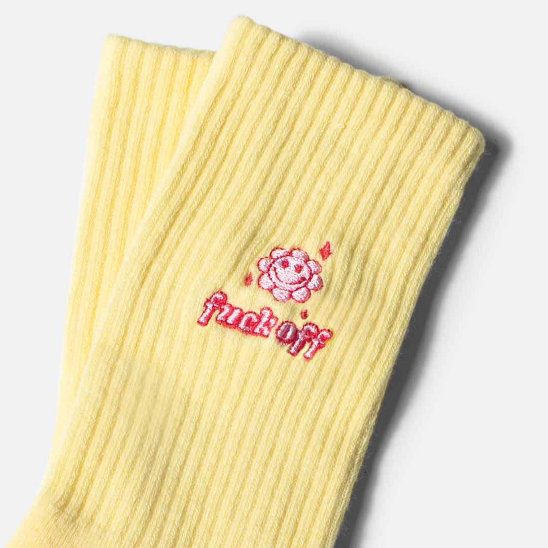 Fuck Off Tennis Socks