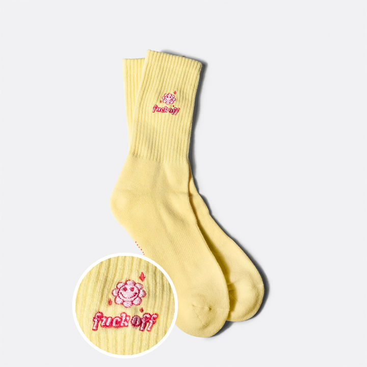 Fuck Off Tennis Socks