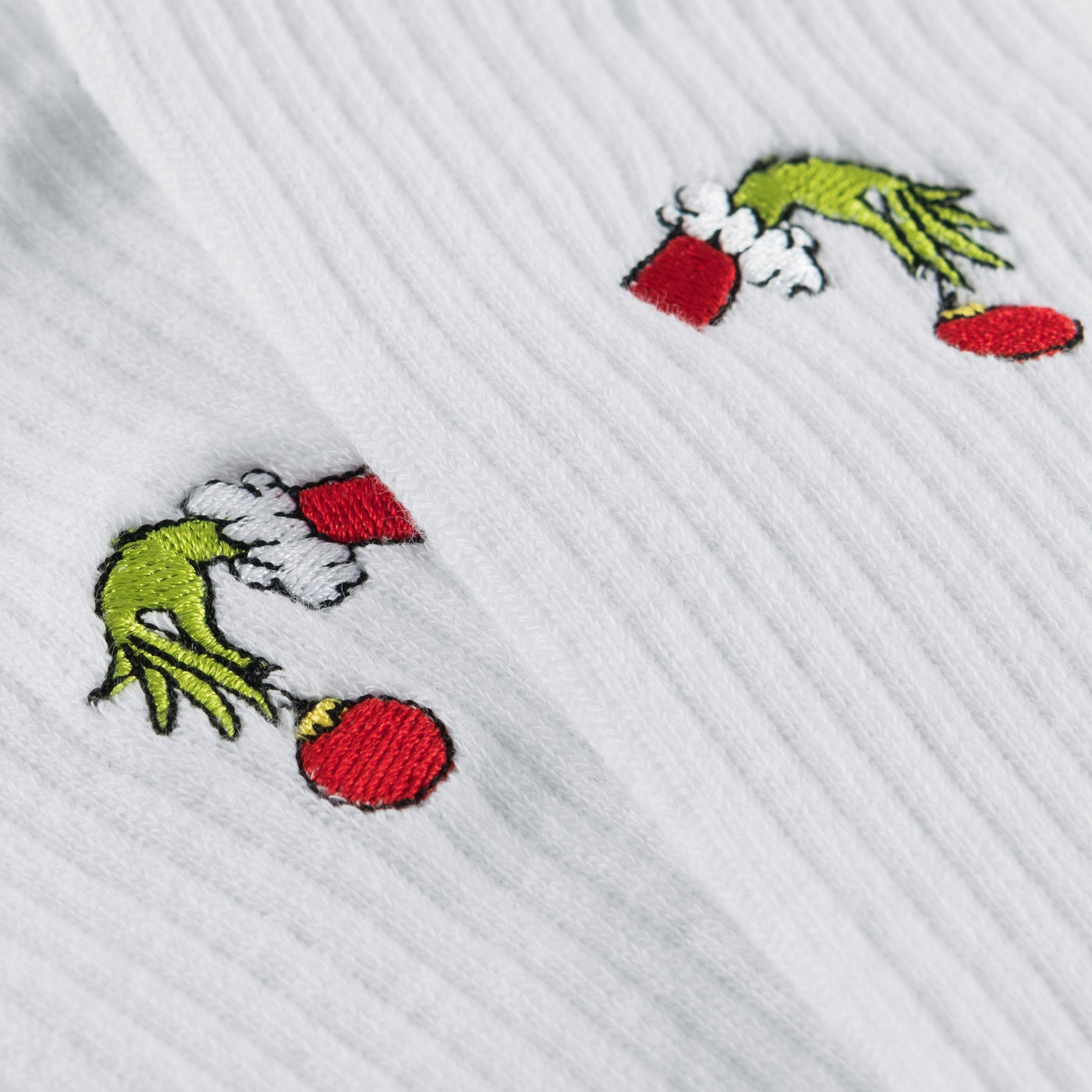 The Grinch Tennis Socks