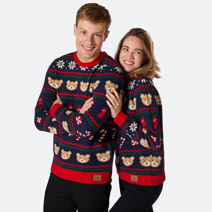 Men's Teddy Bear Christmas Sweater