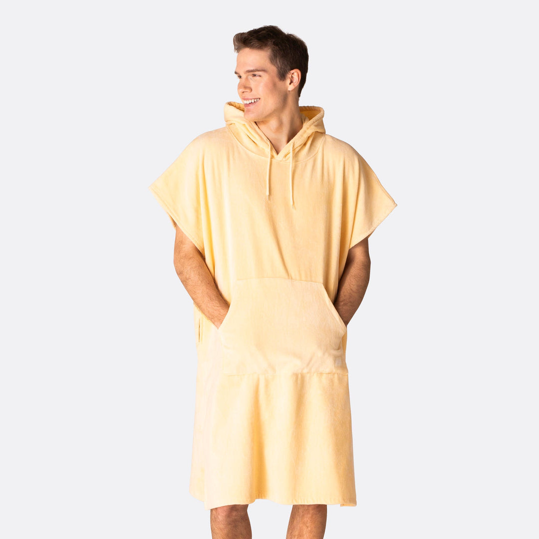 Apricot Orange Towel Poncho