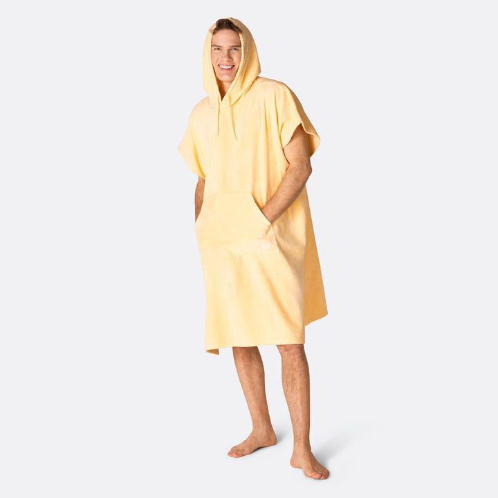 Apricot Orange Towel Poncho