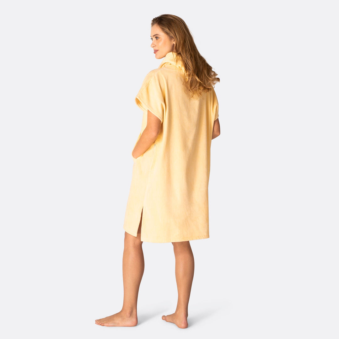 Apricot Orange Towel Poncho