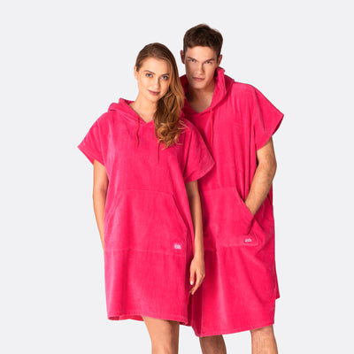 Hot Pink Towel Poncho