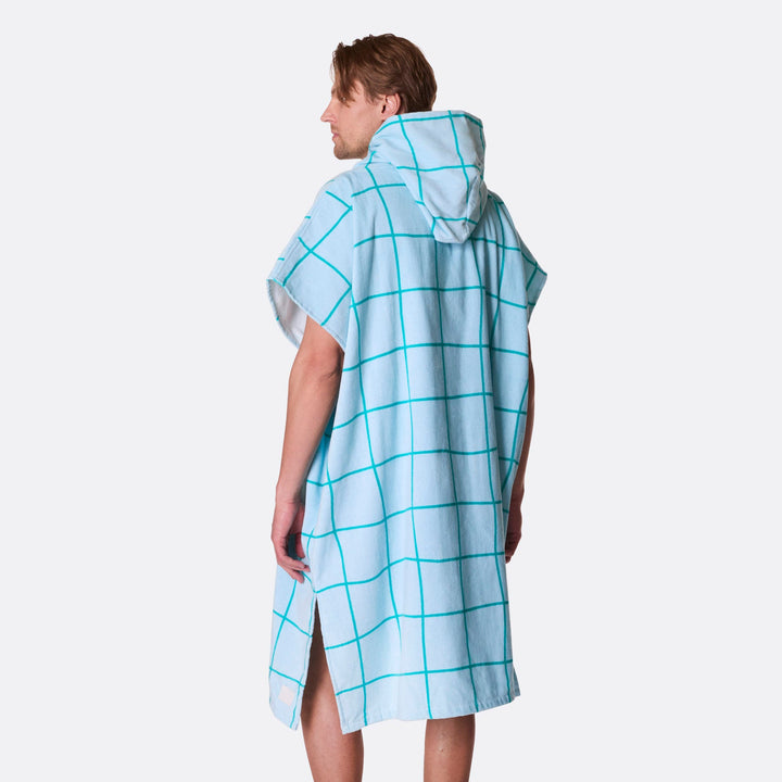 Blue Pool Towel Poncho