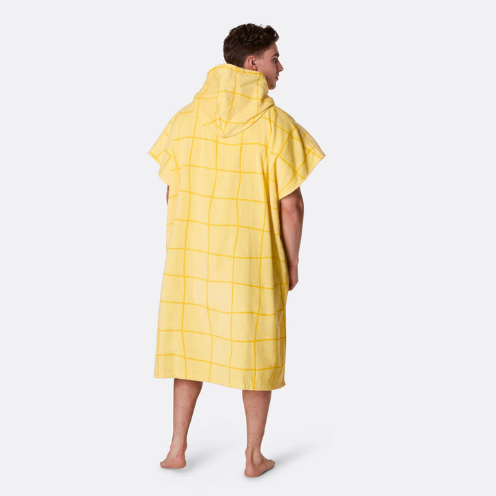 Yellow Pool Towel Poncho